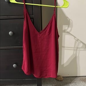 Elegant Red Women's Top